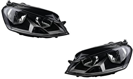Johns, Scheinwerfer Halogen passend für VW Golf VII 5G1 BA5 ab 2012- Satz H7 H15 Li. Re