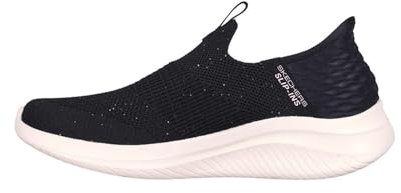 Skechers Ultra Flex 3.0 Scarpe Da Ginnastica Nere/Oro Rosa Da Donna - EUR 38