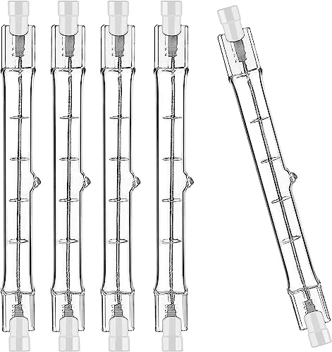 Osram 5er Pack Haloline 64696 Halogenstablampe 120 Watt 230 Volt R7s 118mm Länge | früher 150 Watt | 2300 Lumen | 2950 Kelvin warmweiß, AC35303