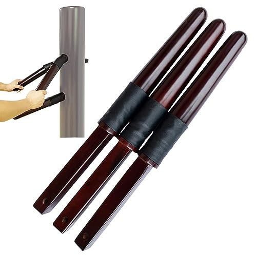 DYK&NX Wing Chun Holz Dommy ersetzen Arme,Kampfsport-Training Wooden Attrappe mit Federarm, Wood Hardness Durability, Geeignet für 1.5in*1.5in große Löcher (Color : 3)
