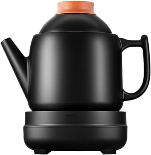 CIADAZ Electric Ceramic Herb Tea Maker,Chinese Medicine Pot Automatic Herbal Medicine Cooker,Multifunctional Household Ceramic Pot,Kettles Reusable 3L Pot-1PC