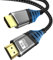 Câble HDMI,câble HDMI 2.1 Ultra 48Gbps HighSpeed 8K@60Hz 4K@120Hz 7680P eARC HDCP 2.2&2.3 DTS:X Dynamic HDR Atmos Compatible avec HDTV,Xbox,Mac,PC,ordinateur portable,moniteur,projecteur,PS 5/4/3,1M