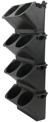 Tonysa Macetero Colgante para Plantas, Macetero Vertical de Pared, Macetero Colgante, Macetero de Pared para Interior y Exterior, Macetero Vertical para Jardín, Balcón, Patio, (PP 3)