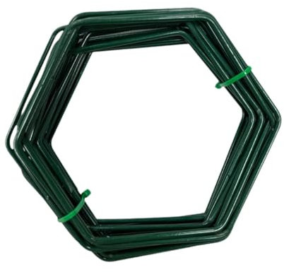 Fenteer 18 Piezas de Enrejado de Cadena para Colgar en la Pared, Enrejado para Plantas en macetas, Plantas trepadoras, Soporte para Plantas, Enrejado para