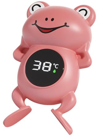 keloppasit Wasser-Thermograph Baby,Baby-Badethermometer | Niedliche Baby-Badewannenthermometer mit Cartoon-Frosch-Design,Typ-C-Badewannenthermometer für Familie, Freunde, Zuhause