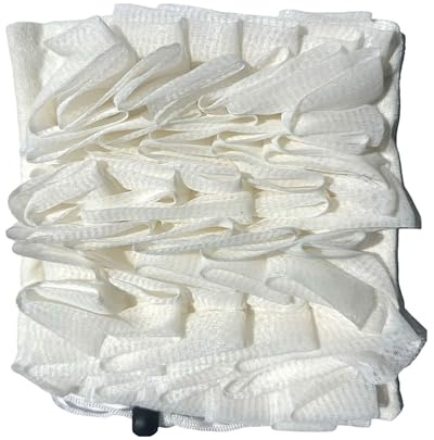 Luffaschwämme für Badezimmer, Bad, Dusche, bequemer Körperschrubber für Dusche und Gesicht, einfache Anwendung, Pflege