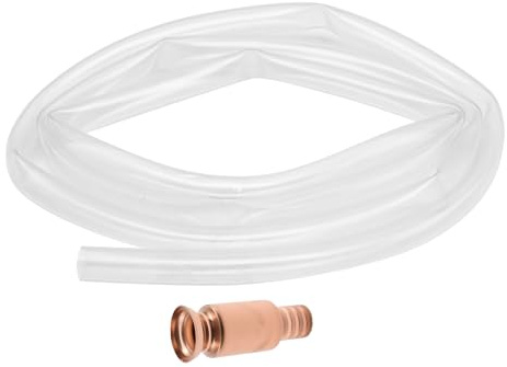 MospdyGear 6 ft - 1/2 Self-Priming Safety Siphon, Jiggle Pump Gasoline Fuel Water Shaker, for Water Drinking Hose Wine Siphon Pump Fuel Transfer Hose