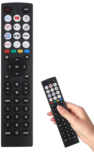 for Hisense Remote Control Replacement,for Hisense TV Remote Control EN2Q36H,Universal TV Remote,for All VIDAA Smart TVs