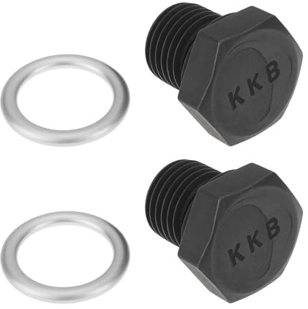 LT Easiyl 2 Viti di Scarico Dell'olio per Auto 005565S N90288901 M14x1,5 Mm Compatibile con VW