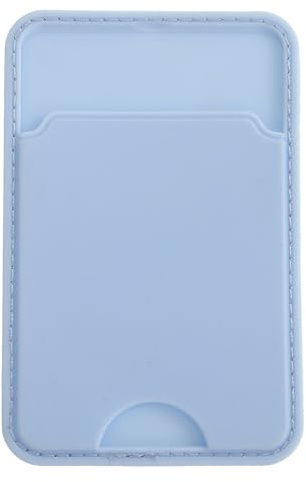Cabilock Portable Phone Wallet Holder with Self Adhesive Artificial Leather for Cell Phones, Creative Fashion Card Holder Suitable for Everyday Use