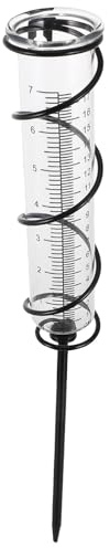 SUPVOX Pluviomètre pour Pelouse Tube de Mesure Appareil de Pluie Outil de Jardinage et Précis