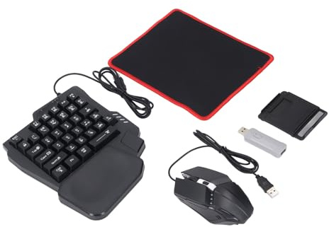 Gaming Keyboard Mouse Set No Delay Connection Method BT 5.2 for 8+ / HarmonyOS Gamers