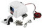 Fetcoi Elektrische Ankerwinde 12V, Weiß, 11Kg / 25LBS, Salzwasser, Fernbedienung, 100FT geflochtenes Ankerseil, 17' Batteriekabel, separater Rollendavit