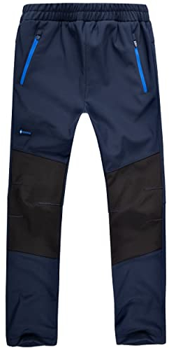 Höhenhorn Tiegun Kinder Softshellhose Dunkelblau/Blau Gr. 164