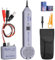 Proster Tone Generator Kit 200EP High Accuracy Wire Tracer Circuit Tester with Storage Bag Cable Toner Inductive Amplifier Cable Tester Kit with Adjustable Volume for Network Cable Collation