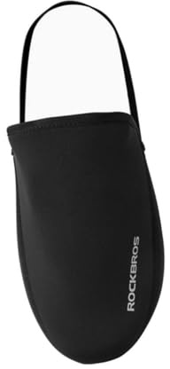 Aymzbd Cubiertas para Puntera de Ciclismo Zapato Calentadora Bicicleta Impermeable Protector Térmico Adecuado para Hombres Mujeres Montar Carretera M, Negro, l