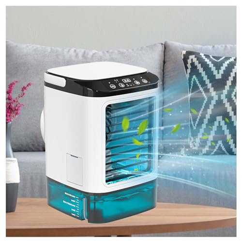HBDSMLPL With Ice Box Evaporative Air Cooler, Portable Air Conditioners for Car with 900ML Water Tank Aircondition Portable Car AC