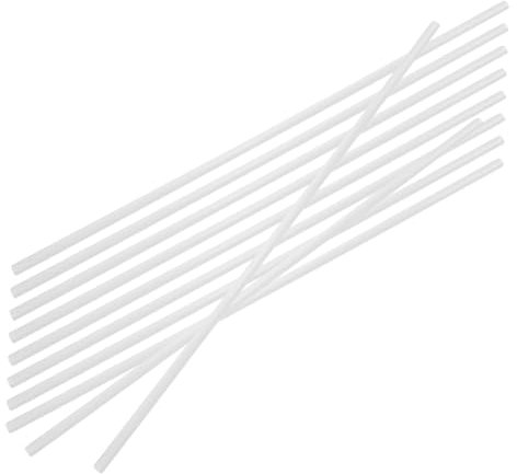 DIYEAH 10stücke Hohle Rundrohre Abs Material Rohr Für Sandtische Diy Projekte Heimwerken Zubehör