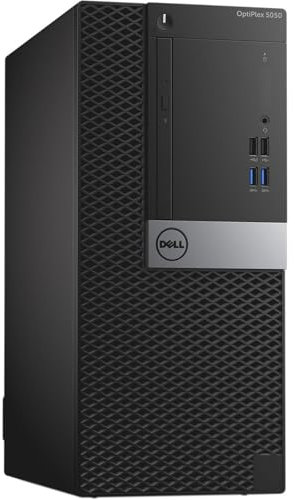 PC Computer Desktop Tower Dell Optiplex 5050, Processore Core i7-7700, Memoria Ram 16GB, Disco SSD 512GB, Win 11 Pro (Ricondizionato)