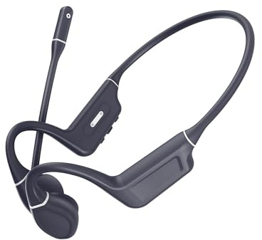 Vieta Pro Bone Dual Mic – Auriculares con Micrófono Inalámbricos de Conducción Ósea para Oficina y Deportivos de oído Abierto compatibles con Bluetooth y App, Batería 10h y diseño Open-Ear