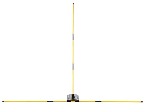 Bastone da golf per allineamento – 105 x 105 cm | Allineamento oscillante adattabile, bastone da allenamento per allenamento migliorato per allenamento indoor Chipping colpire cortile casa