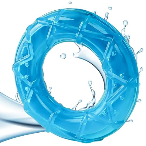 Generico Refreshing Chew Toy for Dogs - Freezable Teething Ring for Puppies | Durable Water Fillable Material | Soothing Care for Small Dogs and (1 Piece)