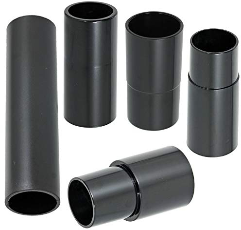 Spares2go Sander Planer Dust Extractor Power Tool Adapters for Titan Vacuum Cleaners (Pack of 5, 30mm, 32mm, 35mm, 38mm)