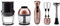 Karaca Blendfit Spiral Gemüseschneider 4 in 1 Set Rosegold, Multifunktional Standmixer, Edelstahl Messer, Extra Leichtes Ergonomisches, Stabmixer, Edelstahl Messer