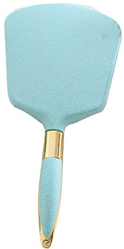 Hand Mirror Salon Hairdresser Hand Held Mirror for Hairdressing and Beauty for Professional Barbers Lake Blue