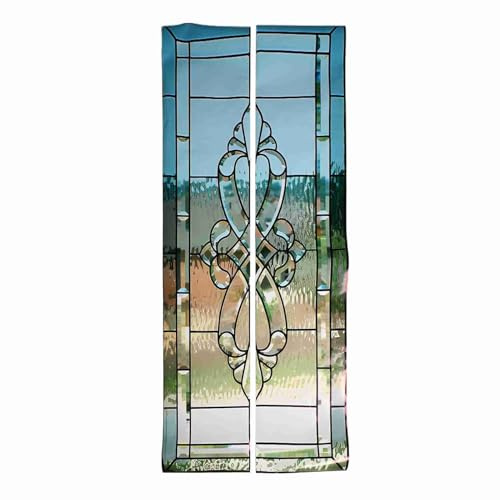 cigemay Fensteraufkleber Home Decoration Selbstklebende Aufkleber Dekorfolie Glasfolie, Wasserdicht, Kratzfest, Robust und langlebig, Für Wohnzimmer, Badezimmer, Türaufkleber