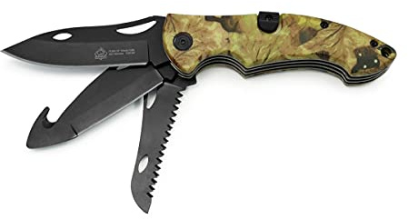 Puma XP Camo Trifecta 3-Blade Folding Hunting Knife