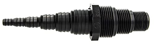 Haas OHA Pumpenanschluss Pumpennippel gerade, mit AG 3/4, 1 und 1 1/4 Zoll - für Schlauch von Ø 8,3 bis 33,5 mm - 5125