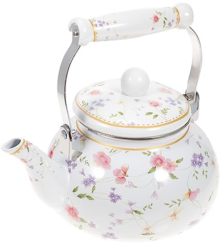 UPKOCH Wasserkocher Tee-Servierkanne Kleine Kaffeekanne Teekannen Für Losen Tee Tragbare Wasserkanne Camp-Kaffeekanne Kleine Praktische Japanische