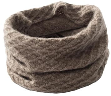 Damen 25 * 25 Kaschmir Schal Herbst und Winter weich und warm gestrickt Zubehör, Lila Fleece-Farbe, Einheitsgröße