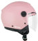 CGM Mini Casco Jet, Unisex niños, Rosa Mate, YL (51-52cm)