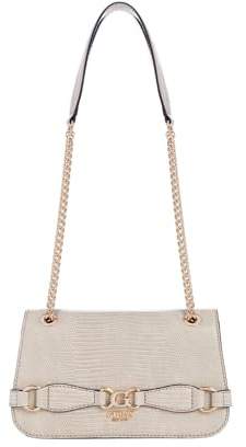 GUESS Damen Arlena Convertible Flap, Crossbody-Klappe, Taupe