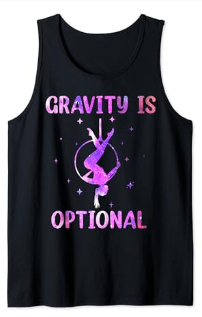 Gravity ist optional: Fly Aerial Hoop Aerial Silks Lyra Circus Tank Top
