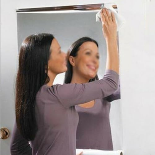 Elegante espejo de pared para CKer, material acrílico, plata, 100200 cm (40 x 200 cm)
