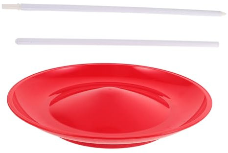 JOINPAYA Kreiselteller Mit Stäben Aus Kunststoff Jonglierteller Zirkus Und Jonglierzubehör Jonglierspielzeug Für Anfänger Und Profis