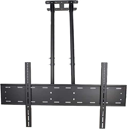 tv wall mount' TV table, Multifunction Double Pole Single Screen Ceiling TV Mount, For 60-100 Inch Flat And Curved TVs Up To 100kg, Multiple Patterns TV Mount TV Stand wall mount tv bracket