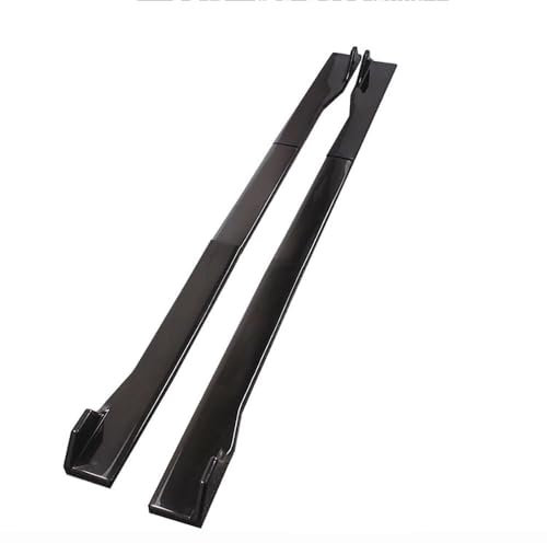 PAPEP Auto Seitenschweller für BMW 5er F10 Limousine 2010 2011 2012 2013, Seitenschweller Verlängerung Seitenrock Flügel Diffusor Trittbretter Anticrash Zubehör
