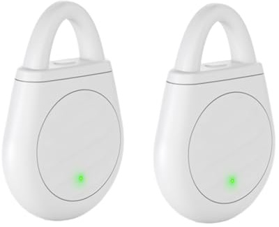 2PCS Ultrasonic Mosquito Repellent Device - Portable Physical Sonic Anti Mosquito Equipment, Reliable Electronic Versatile Ultrasonic Pest Repeller For Indoor Outdoor Balconies (White)