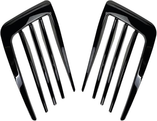 Nebelscheinwerfer am Kühlergrill des Fahrzeugs Auto Front Nebel Licht Hauben Augenbraue Abdeckung Trim Für VW Für Golf 7 MK7 GTI 2013-2016