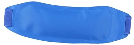 Mikinona Impacco Di Ghiaccio Fisico Per Adulti Cinturino Regolabile, Borsa Refrigerante Morbida Per Fronte, Impacco Caldo Freddo Gel Per Febbre, Sollievo Urti e Primo Soccorso