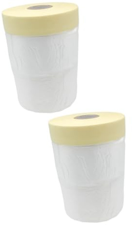 Operitacx 2 Piezas Película de Enmascarar para Pintura Cinta Adhesiva Protectora para Renovación de Automóviles y Decoración Resistente al Agua Sol de Usar y Ajustar