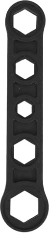 WHAMVOX Llave Radiador Hexagonal Profesional Antideslizante para Purgado y Reparación de Válvulas Herramienta Ligera para Sistemas de Calefacción y Fontanería
