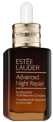 Estée Lauder Advanced Night Repair Face Serum Synchronized Multi-Recovery Complex with Hyaluronic Acid & Peptides| Anti Aging & Hydrating, 1 Fl Oz
