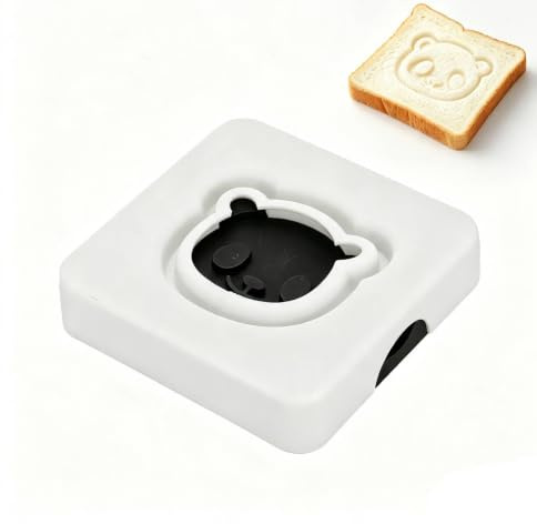 Sandwich Veggie Cutter Cute Panda Shape Sandwich Bread Crust Cutter Cookie Mold Vegetable Fruitcutters Cake Bread Biscuit Food Mould for Boys and Girls