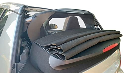 Aperta Windschott passend für Smart ForTwo (2003-2007) 100% Passgenau OEM Qualität Schwarz Windstop Windabweiser