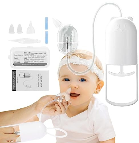 Nasensauger für Babys | Kinder Nasensauger ohne Lär - Snot Sucker, manueller Nasenreiniger für den täglichen Gebrauch auf Reisen Fulenyi